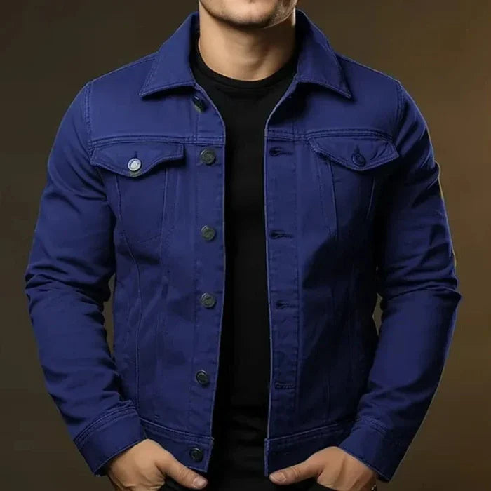 Jaqueta Jeans Masculina Slim Drauffen DF228