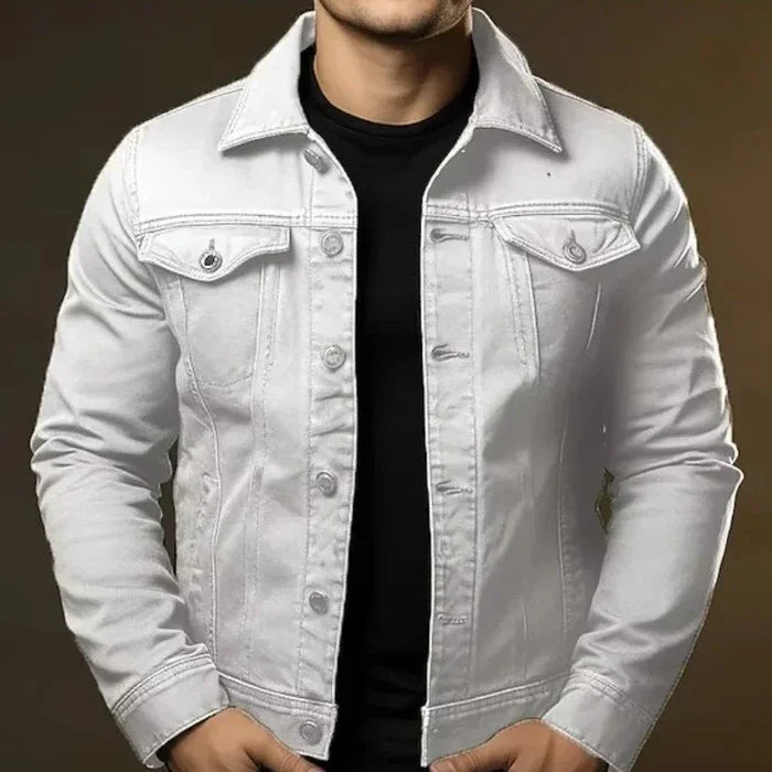 Jaqueta Jeans Masculina Slim Drauffen DF228