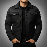 Jaqueta Jeans Masculina Slim Drauffen DF228