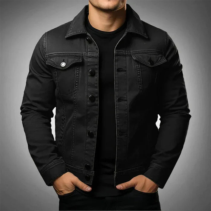 Jaqueta Jeans Masculina Slim Drauffen DF228
