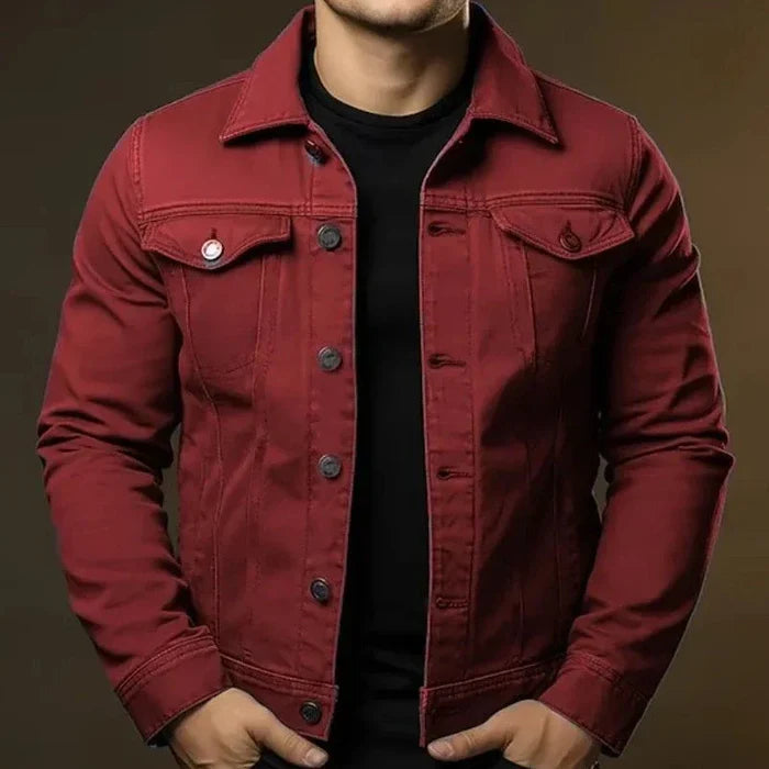 Jaqueta Jeans Masculina Slim Drauffen DF228