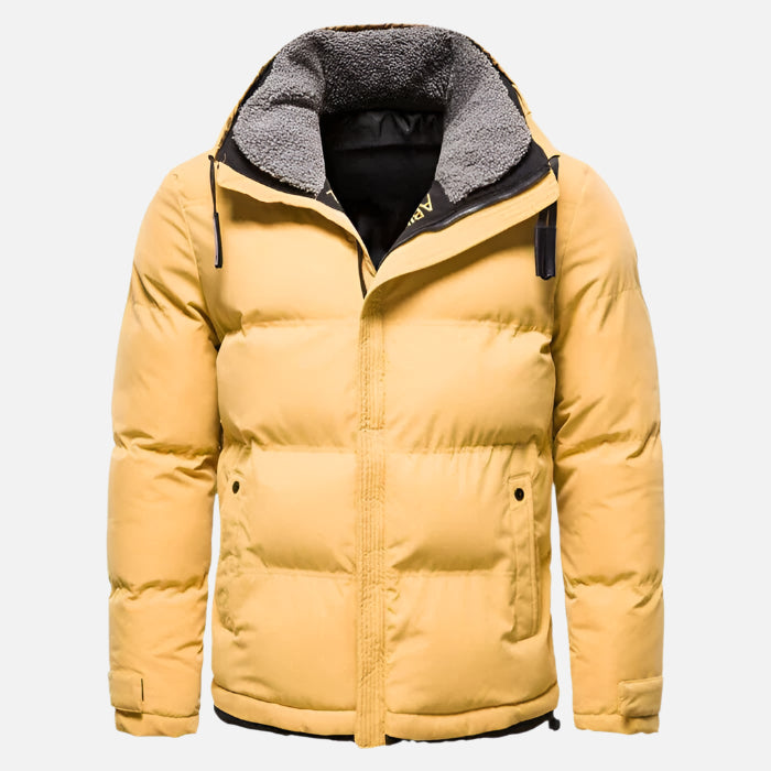Jaqueta Masculina Puffer Forrada em Lã Drauffen DF260