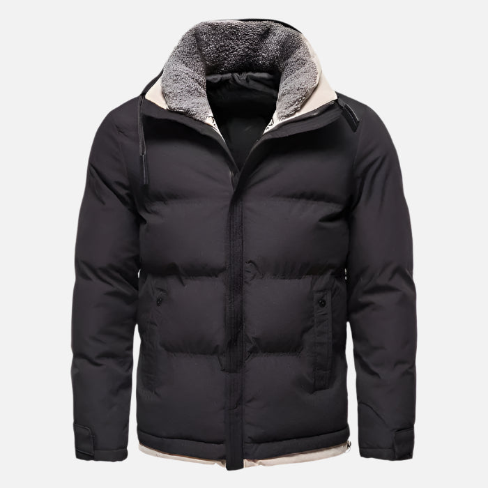 Jaqueta Masculina Puffer Forrada em Lã Drauffen DF260