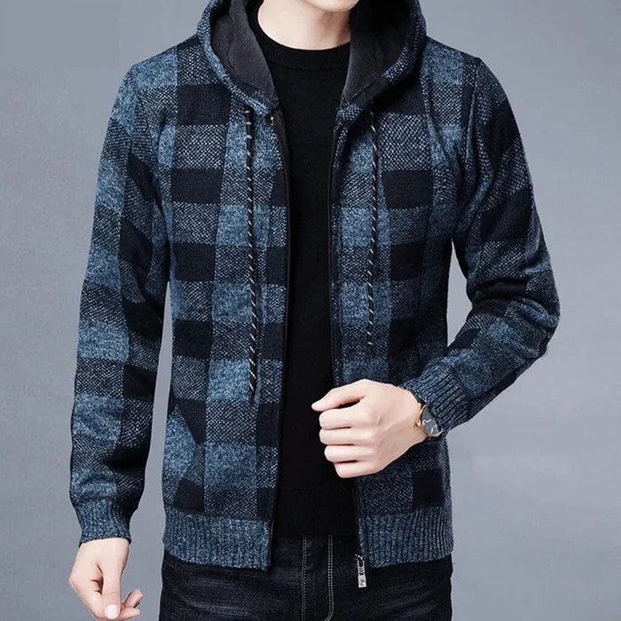 Jaqueta Masculina Xadrez Miguei Sartori DF194