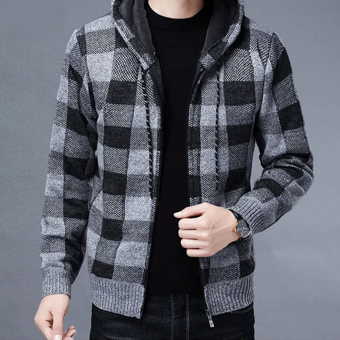 Jaqueta Masculina Xadrez Miguei Sartori DF194