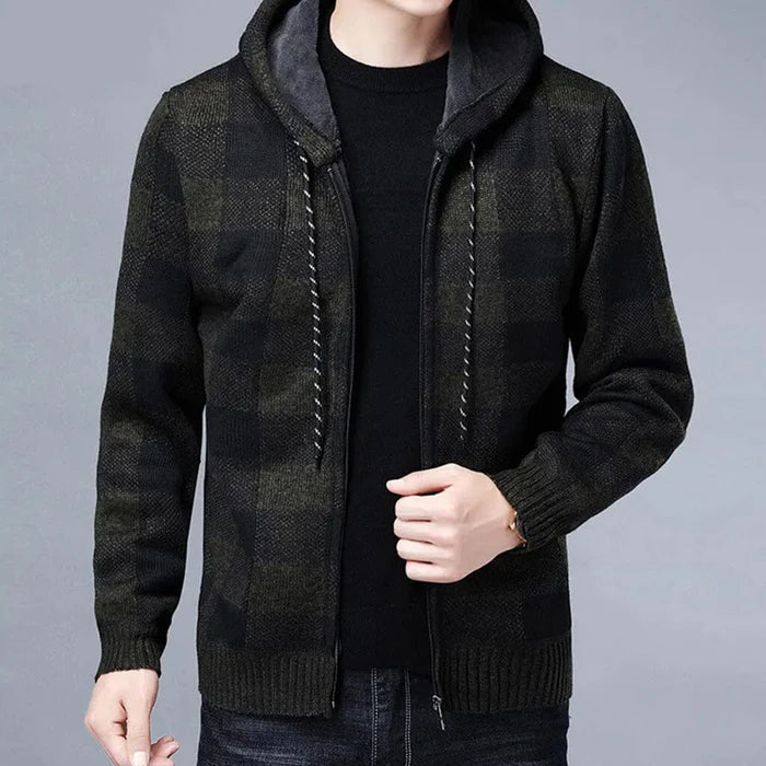 Jaqueta Masculina Xadrez Miguei Sartori DF194