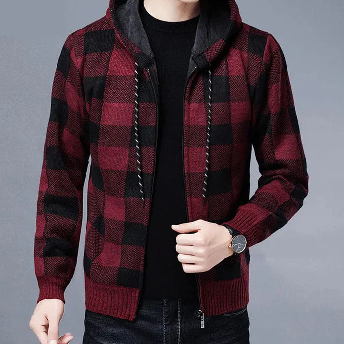 Jaqueta Masculina Xadrez Miguei Sartori DF194