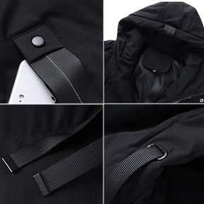 Jaqueta Puffer Masculina Alongada Drauffen DF230