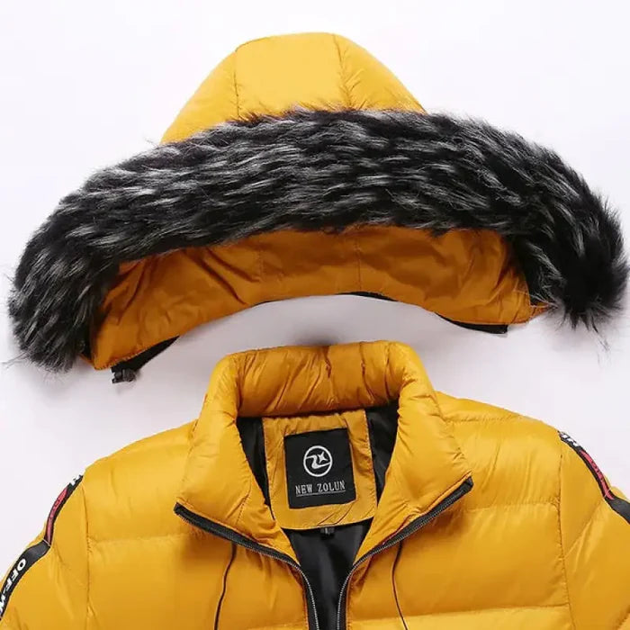 Jaqueta Puffer Masculina Capuz Forrado Drauffen DF254