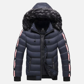 Jaqueta Puffer Masculina Capuz Forrado Drauffen DF254