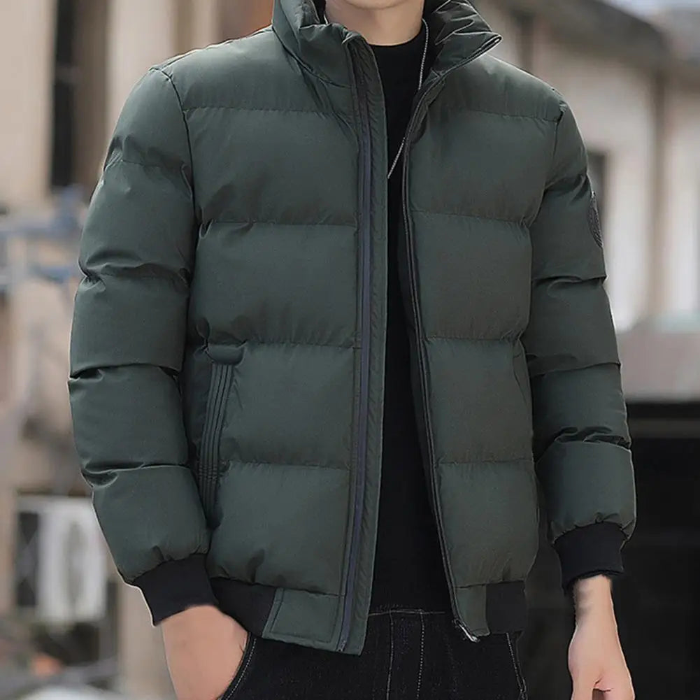 Jaqueta Puffer Masculina com Design Acolchoado Drauffen DF225