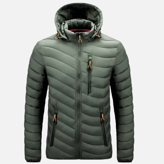 Jaqueta Puffer Masculina Drauffen DF232 - Suporta até -10ºC
