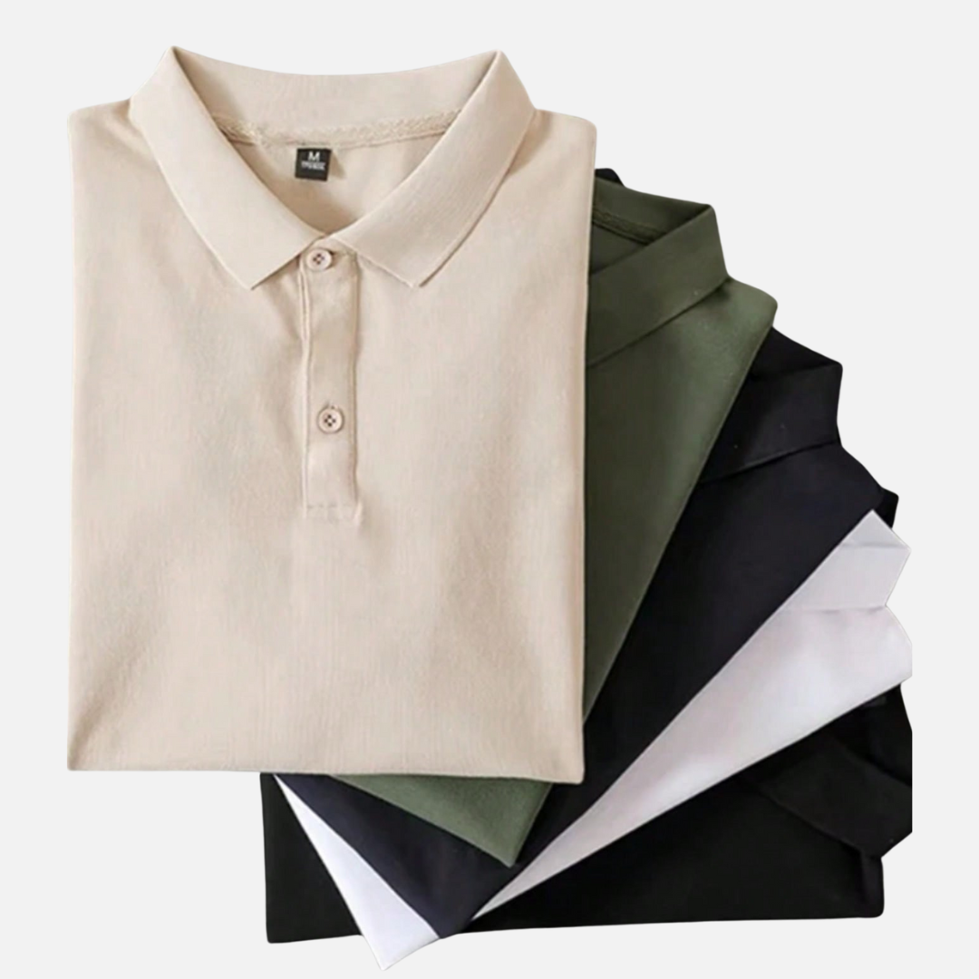 Kit 03 Camisas Polo Masculinas Drauffen DF079