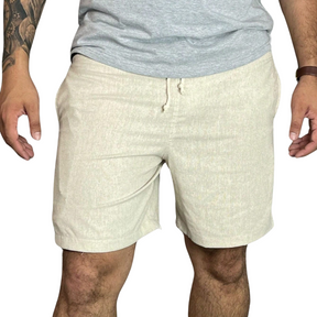 Short Linho Masculino Drauffen DF082