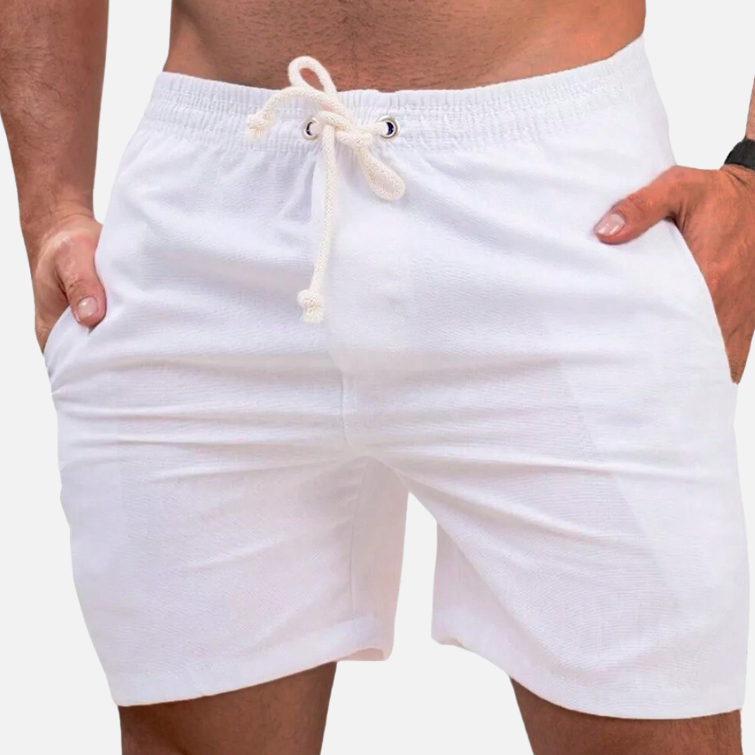 Short Linho Masculino Drauffen DF085