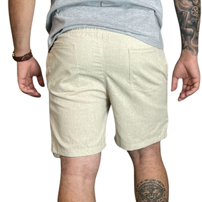 Short Linho Masculino Drauffen DF082