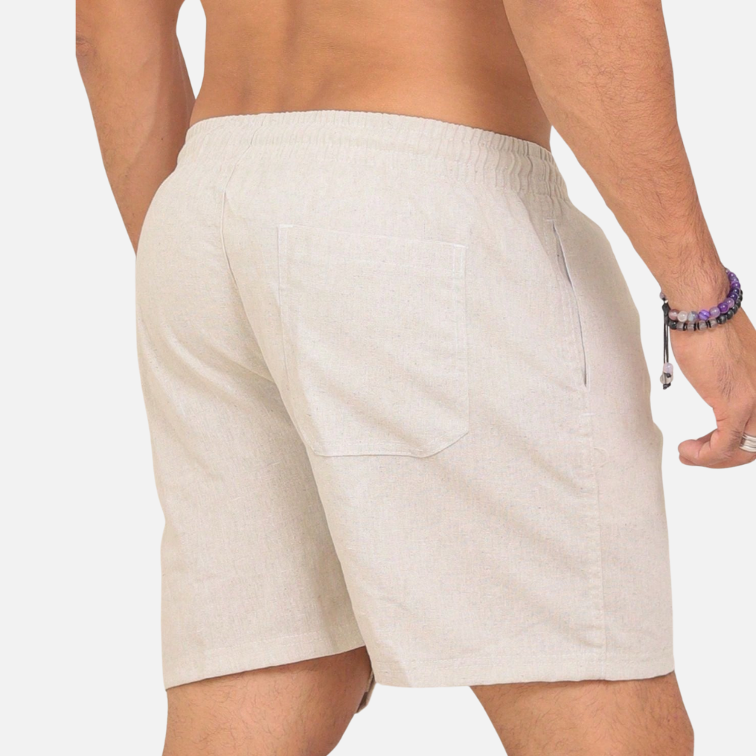 Short Linho Masculino Drauffen DF083