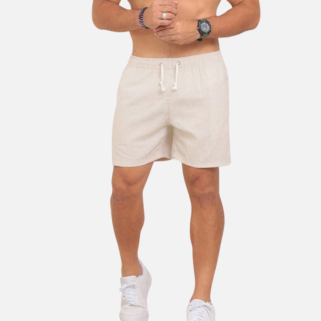 Short Linho Masculino Drauffen DF083