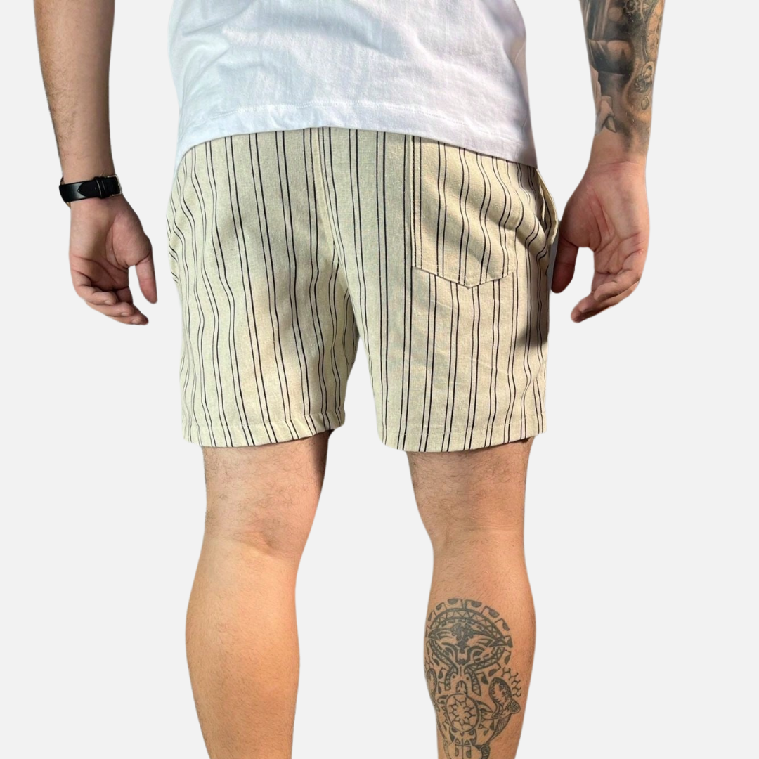 Short Linho Masculino Drauffen DF084