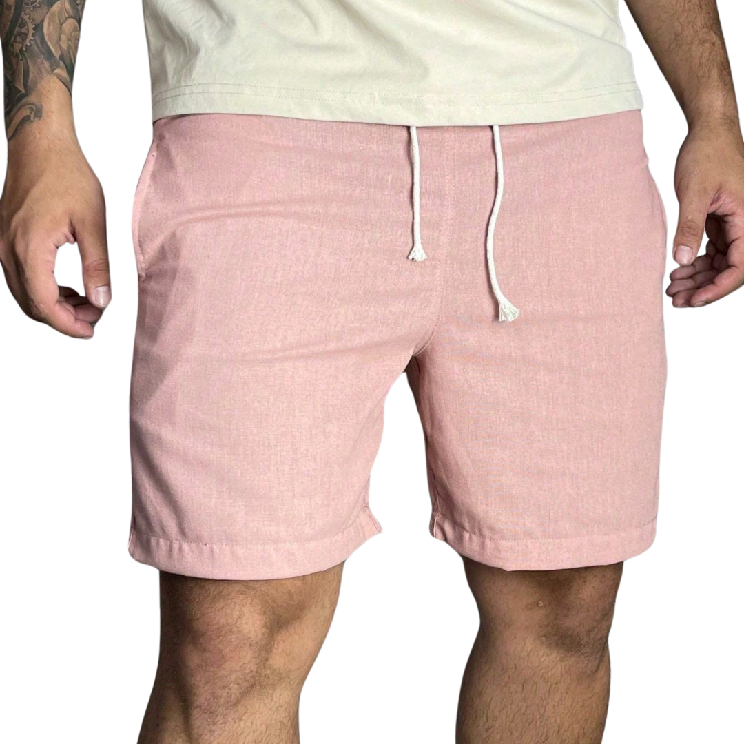 Short Linho Masculino Drauffen DF082