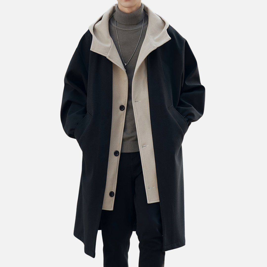 Sobretudo Masculino Longo Drauffen DF088